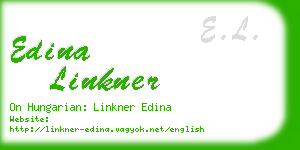 edina linkner business card